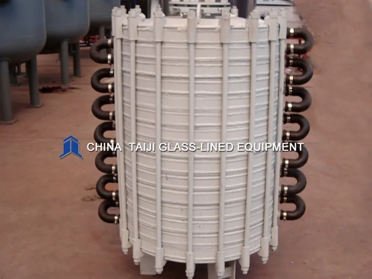 Disc Type Enamel Glass Heat Exchanger
